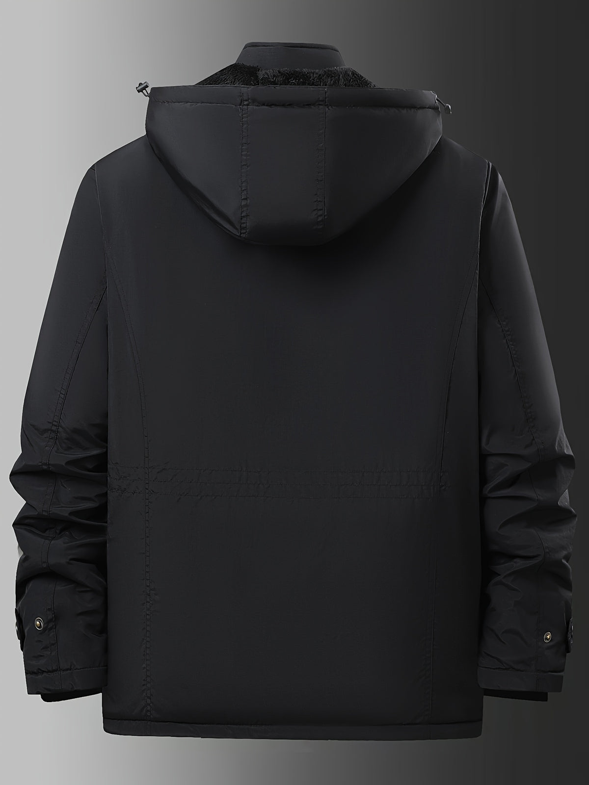 Veste pour homme, polaire, à col montant