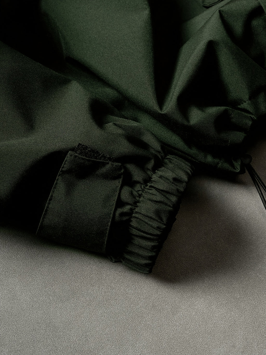 Veste pour homme, à capuche, vert olive