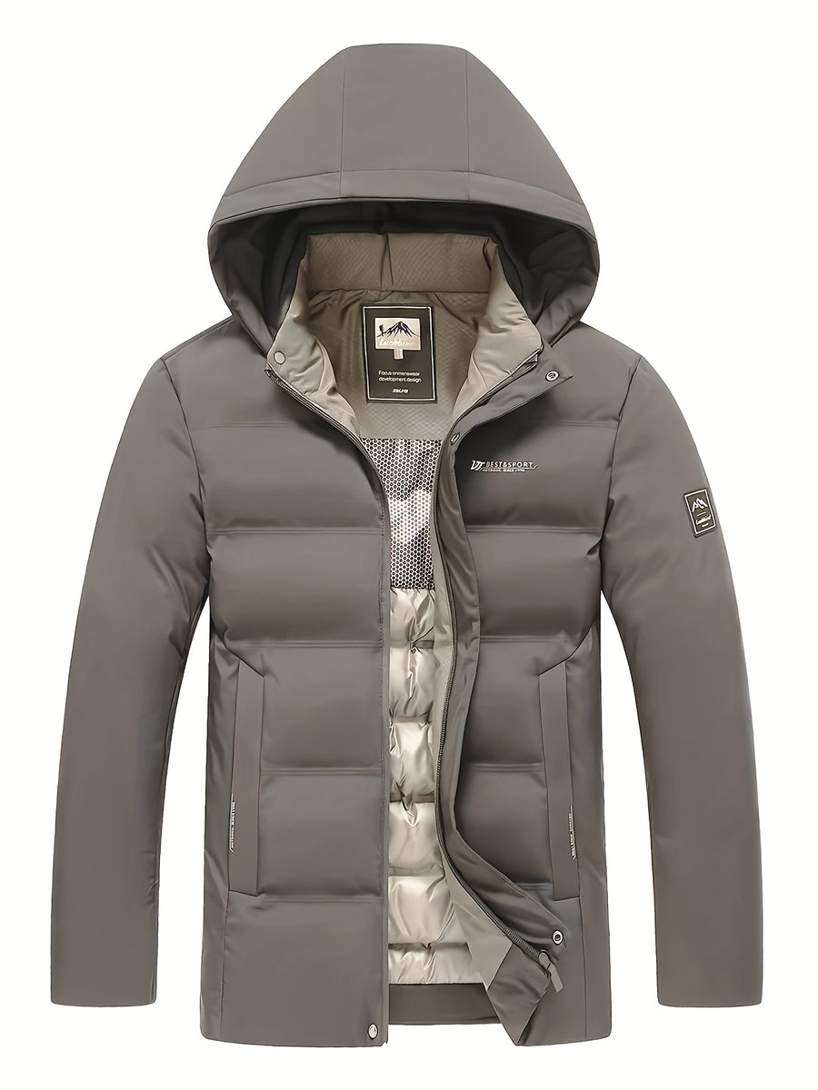 Veste, coupe-vent, à capuche, fermeture éclair