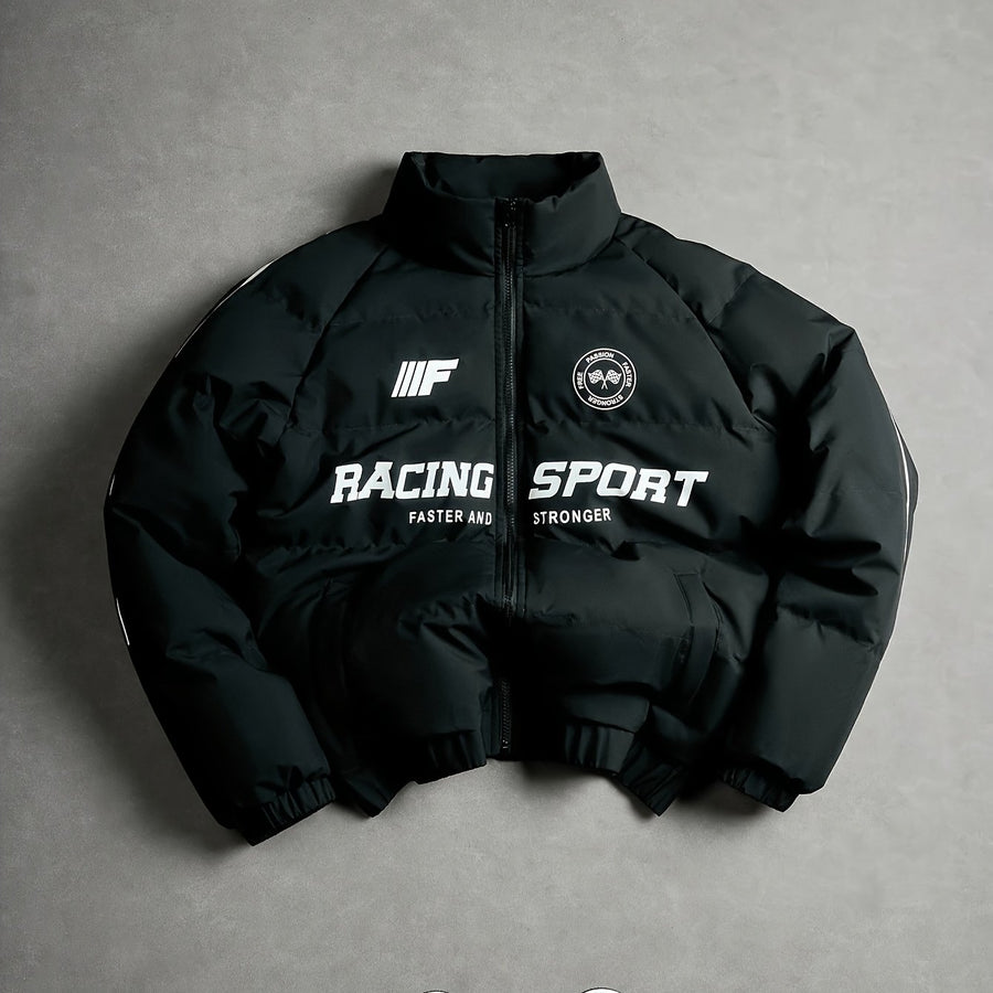 Veste pour homme, à col montant, vert court, vue 4