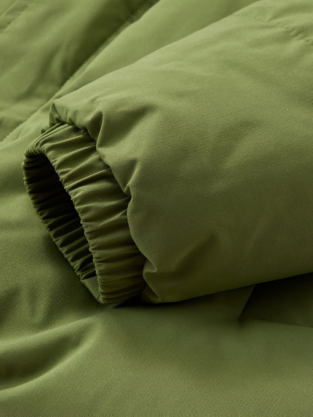 Manteau matelassé pour homme, coupe-vent, à col montant
