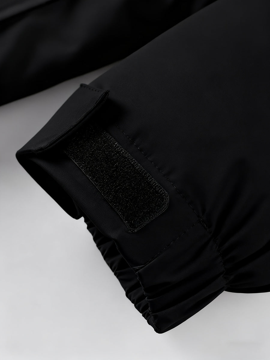 Manteau, à capuche, blanc, photo 13
