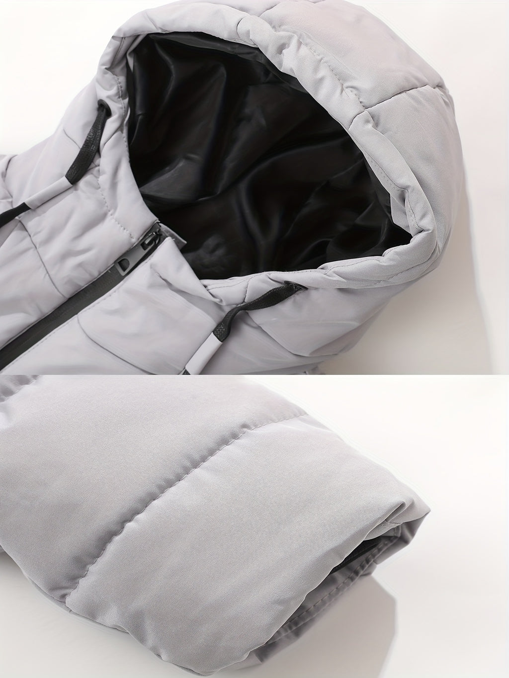 Manteau pour homme, à capuche, modele 4
