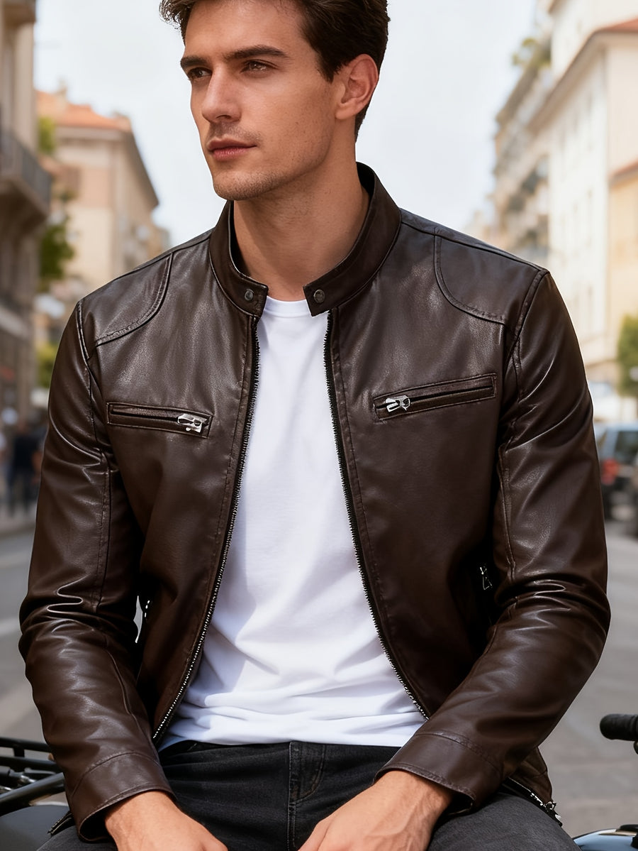 Veste, à col montant, bleu, détail du vêtement