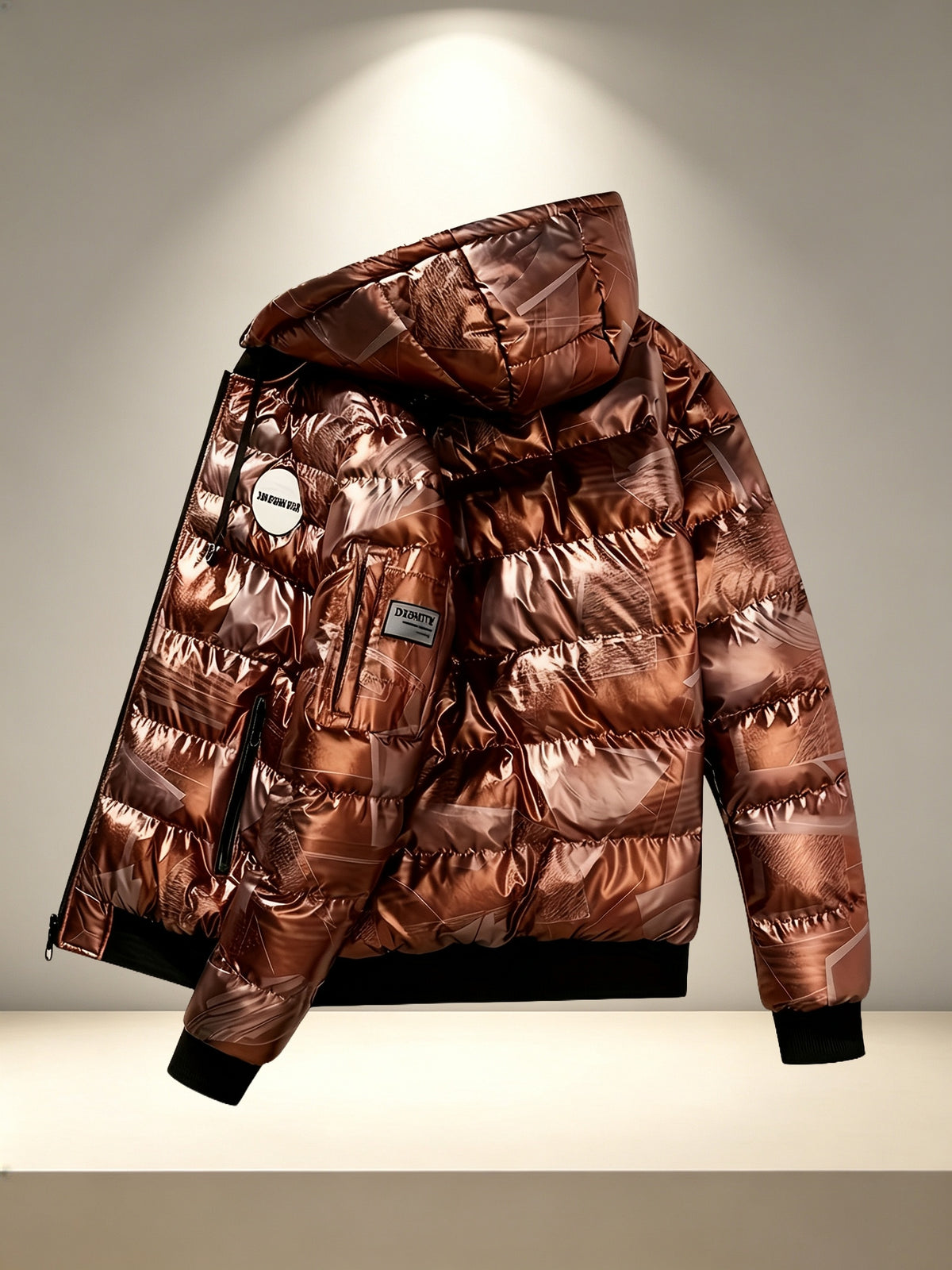 Veste pour homme, à capuche, vert