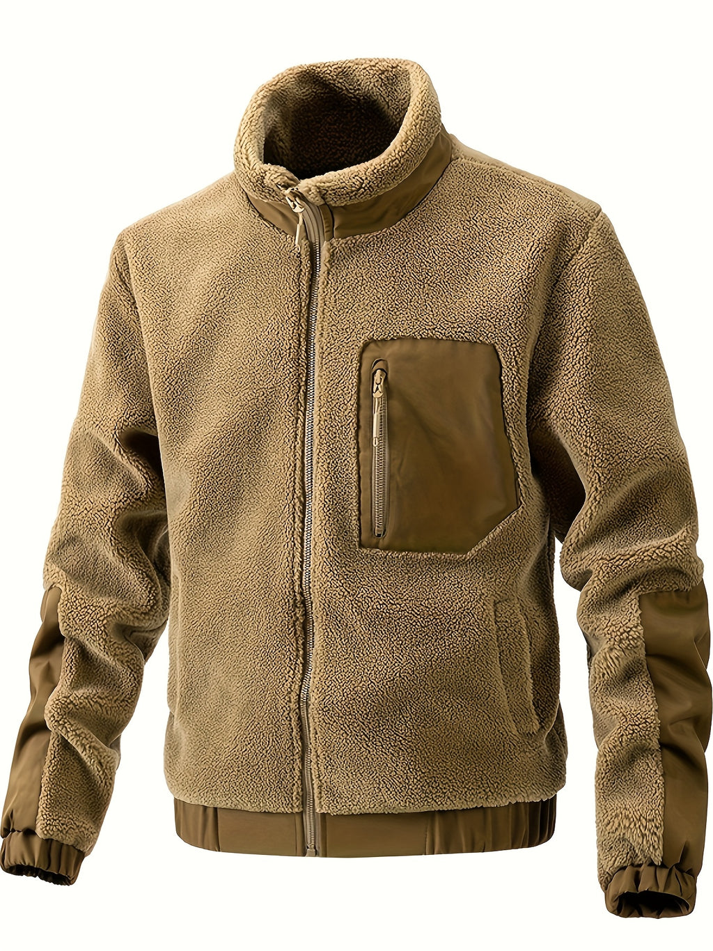 Veste long pour homme, polaire
