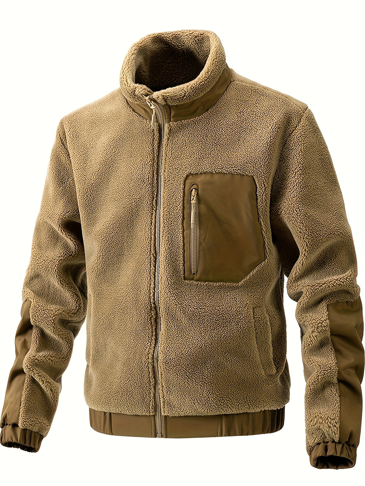 Veste long pour homme, polaire