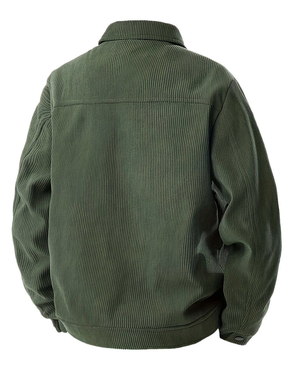 Veste pour homme, velours côtelé, à revers