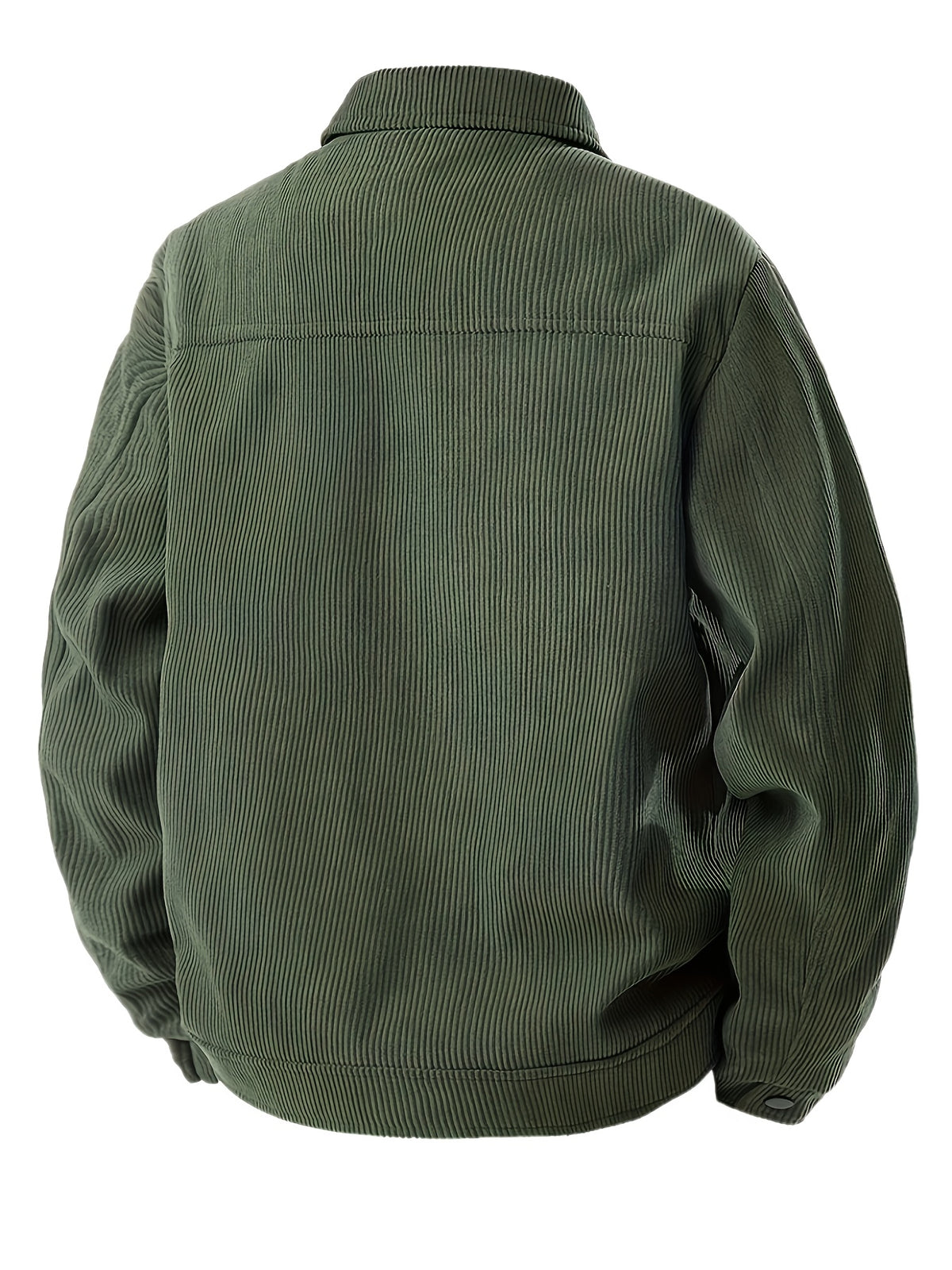 Veste pour homme, velours côtelé, à revers
