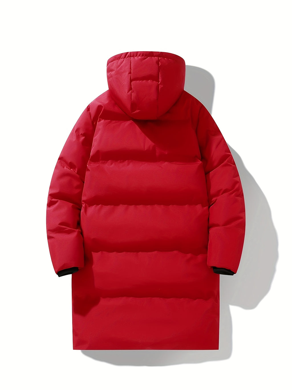 Manteau matelassé pour homme, grandes tailles, à capuche
