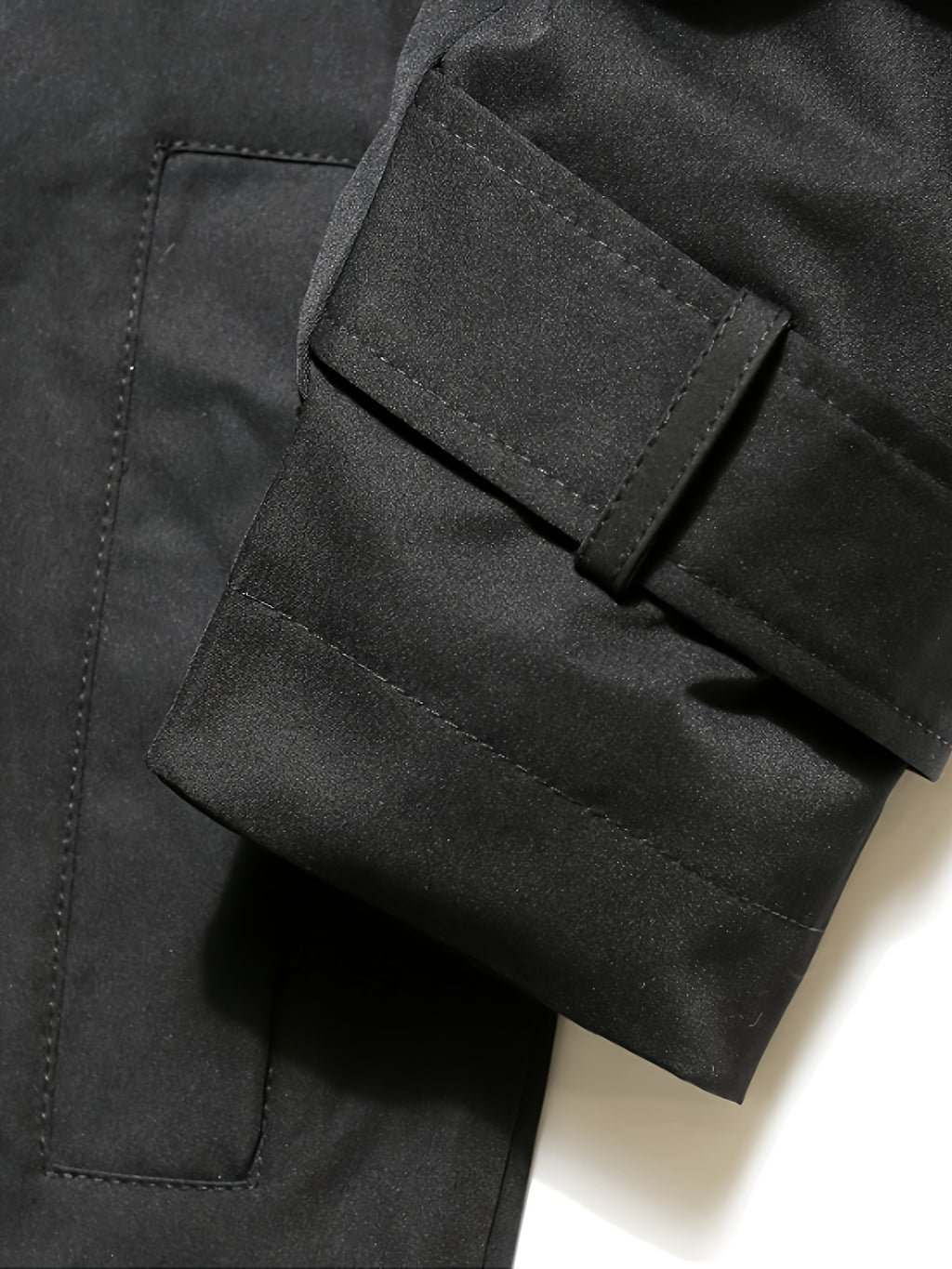 Trench mi-long pour homme, à revers, kaki
