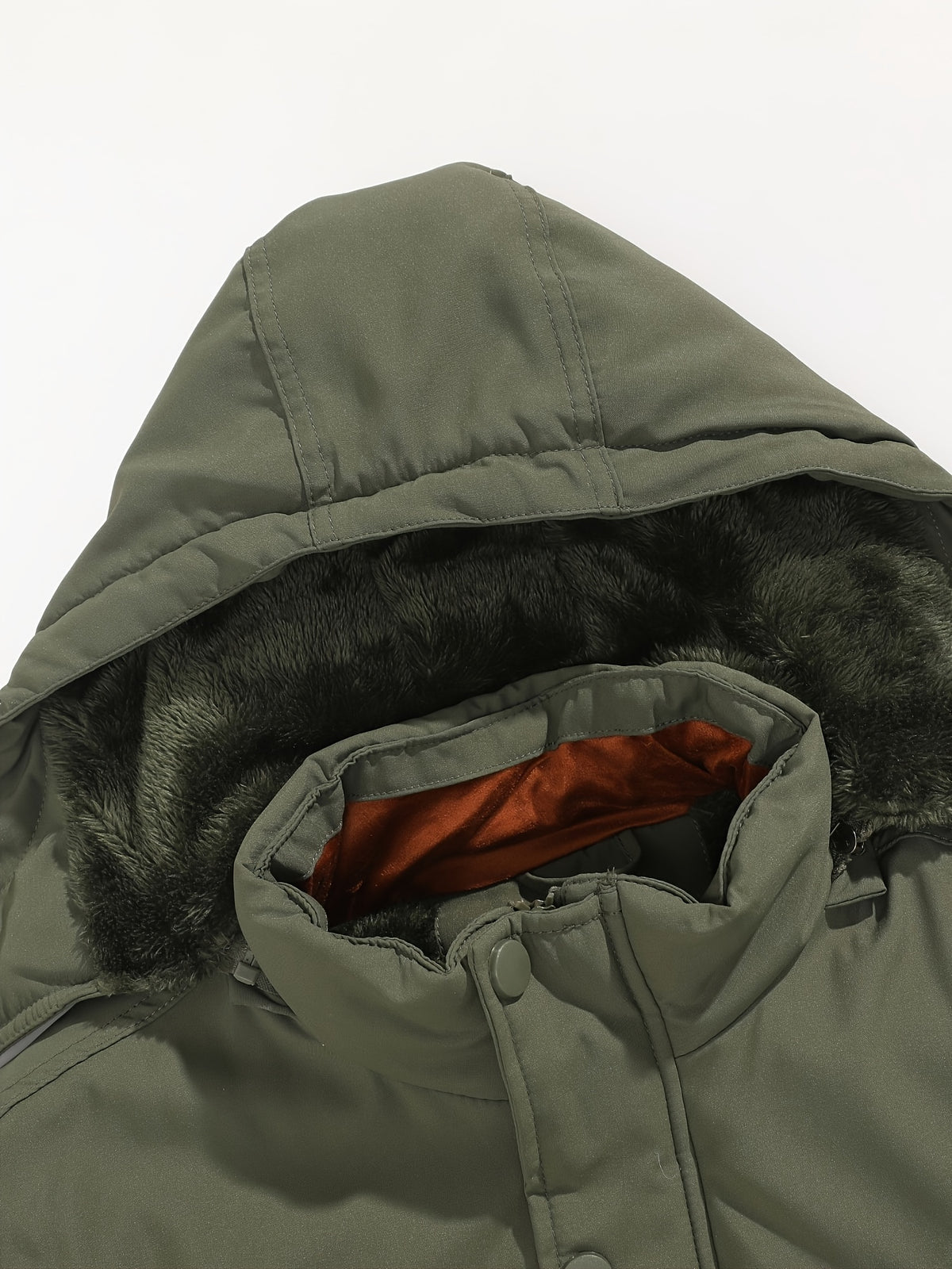 Veste long pour homme, coupe-vent, à capuche