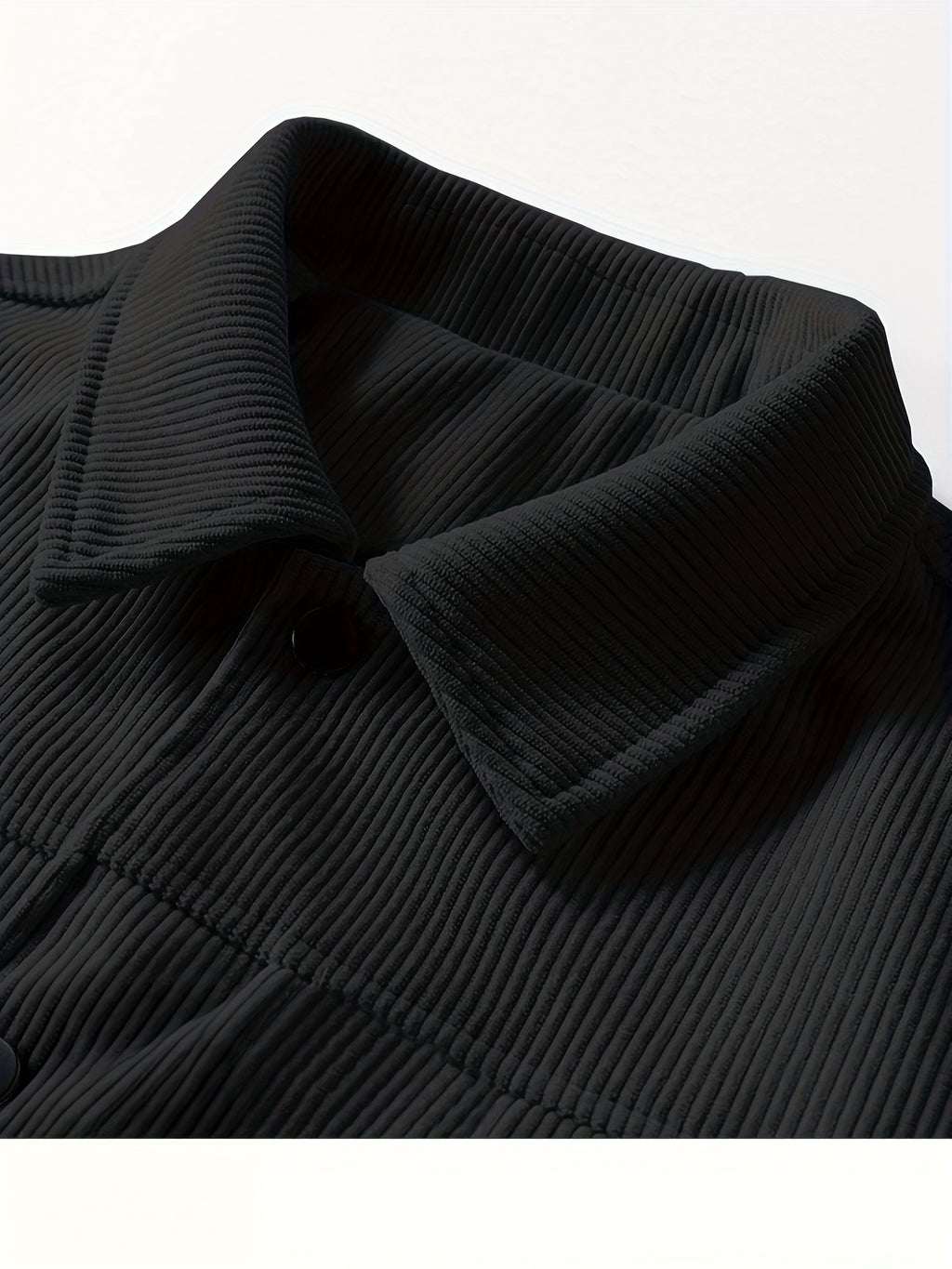 Veste pour homme, velours côtelé, à revers