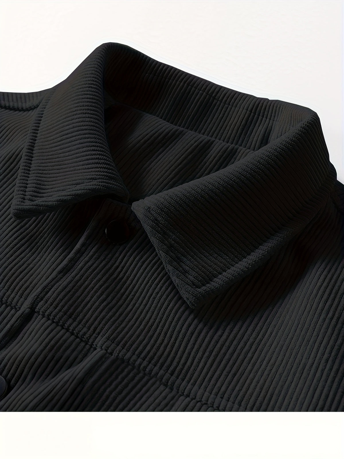 Veste pour homme, velours côtelé, à revers