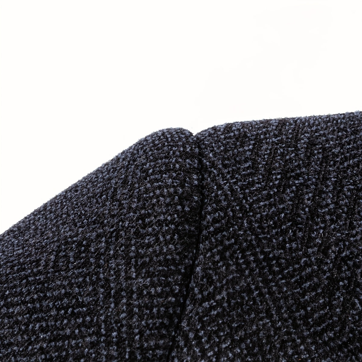 Manteau long pour homme, polaire, à revers