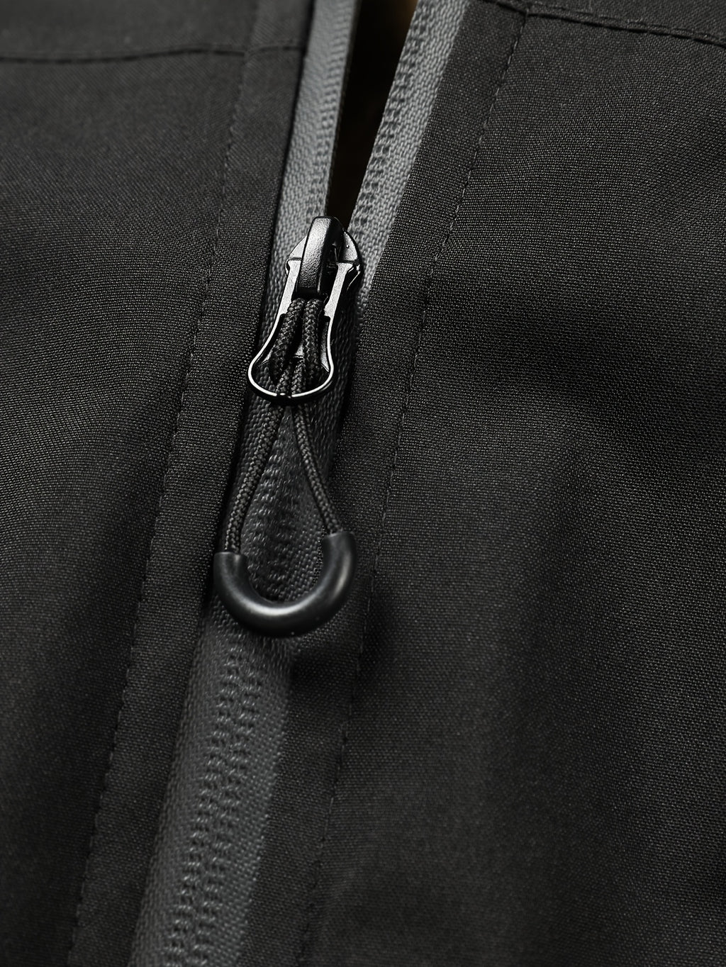 Veste long pour homme, à capuche