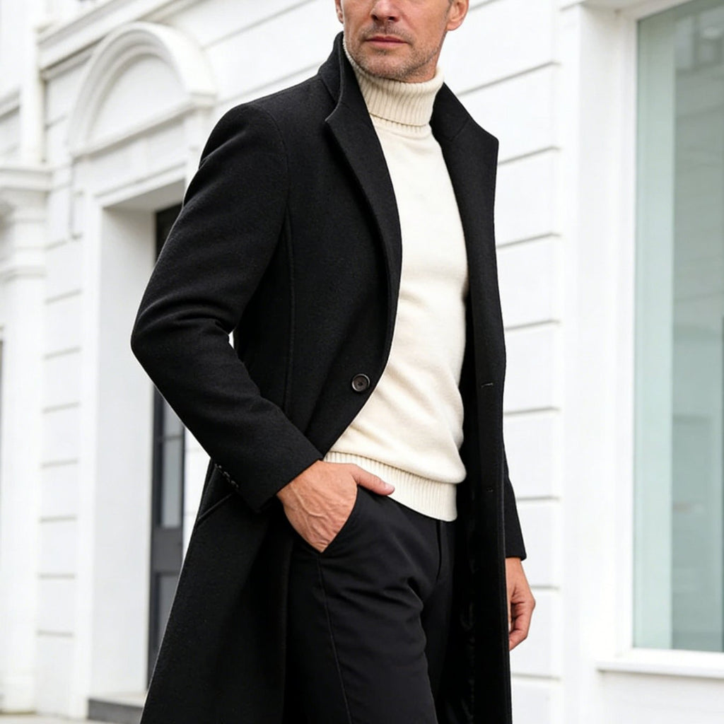 Manteau, 25 % laine, tweed, gris, coloris noir