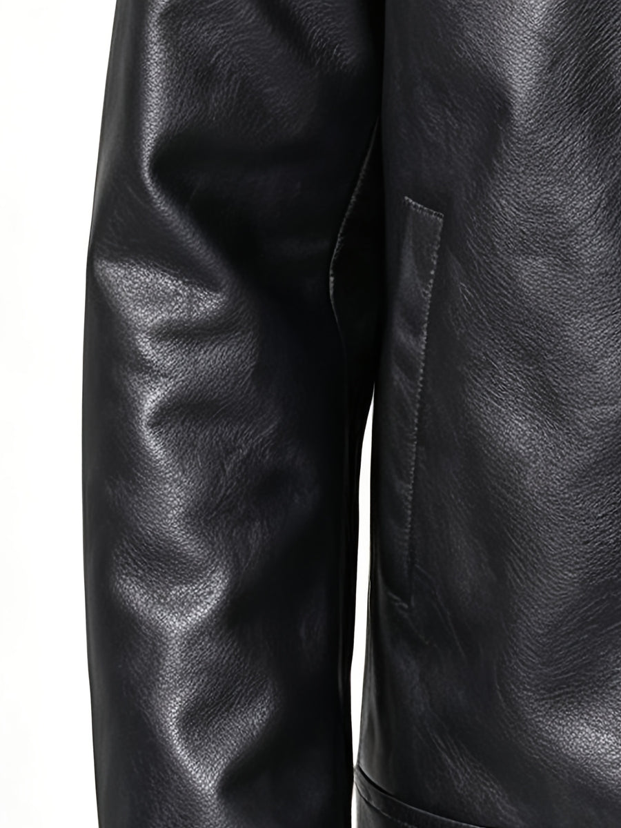 Veste, coupe-vent, à col montant, marron foncé, détail du vêtement