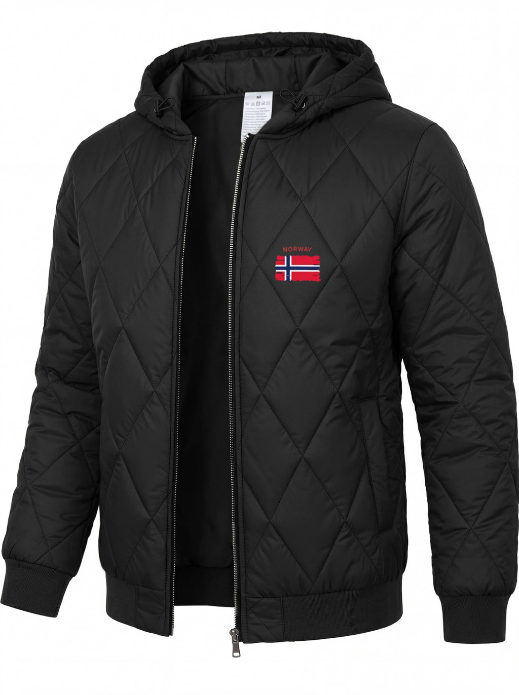 Veste pour homme, à capuche, gris