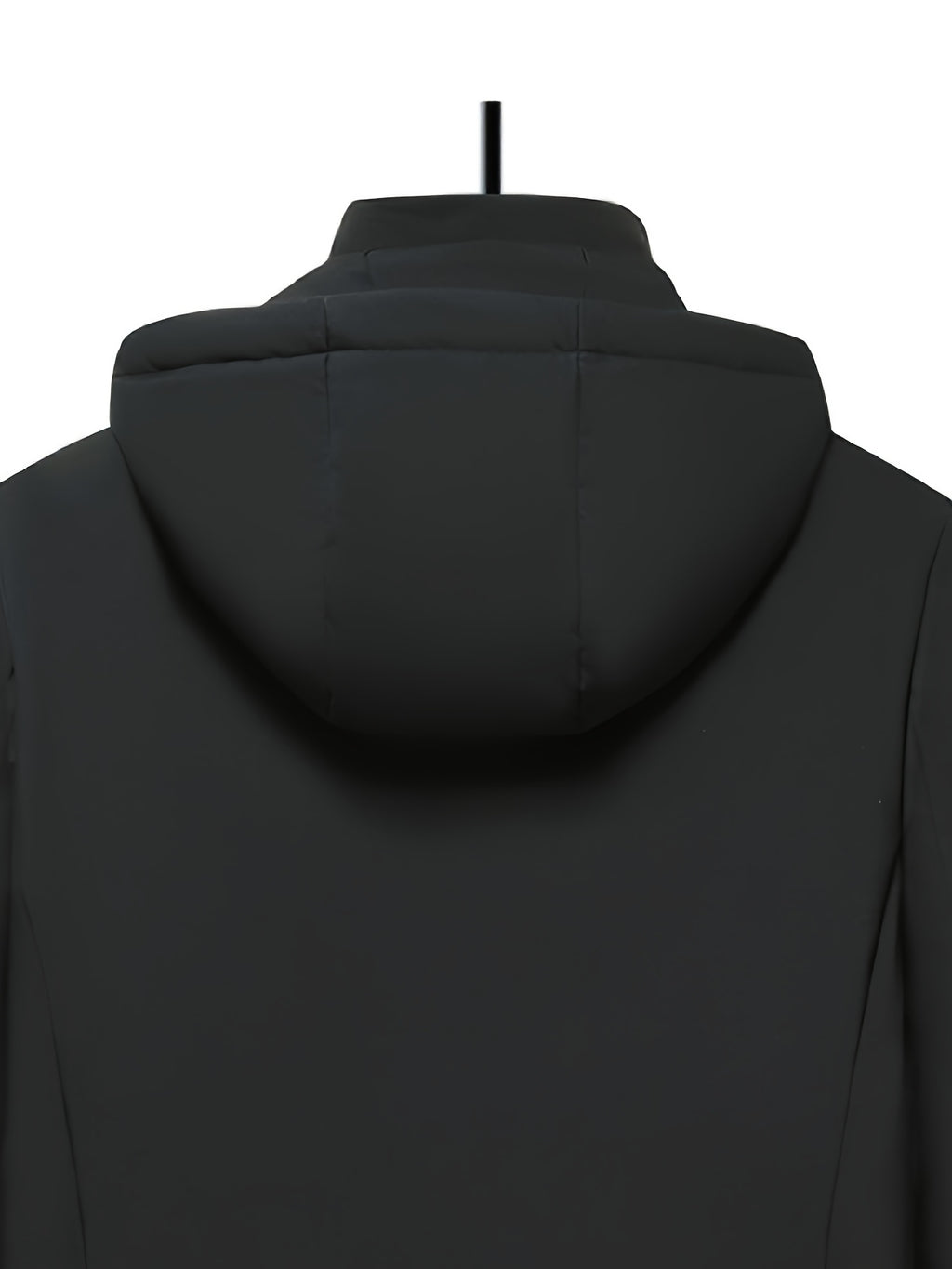 Manteau pour homme, à capuche, rouge
