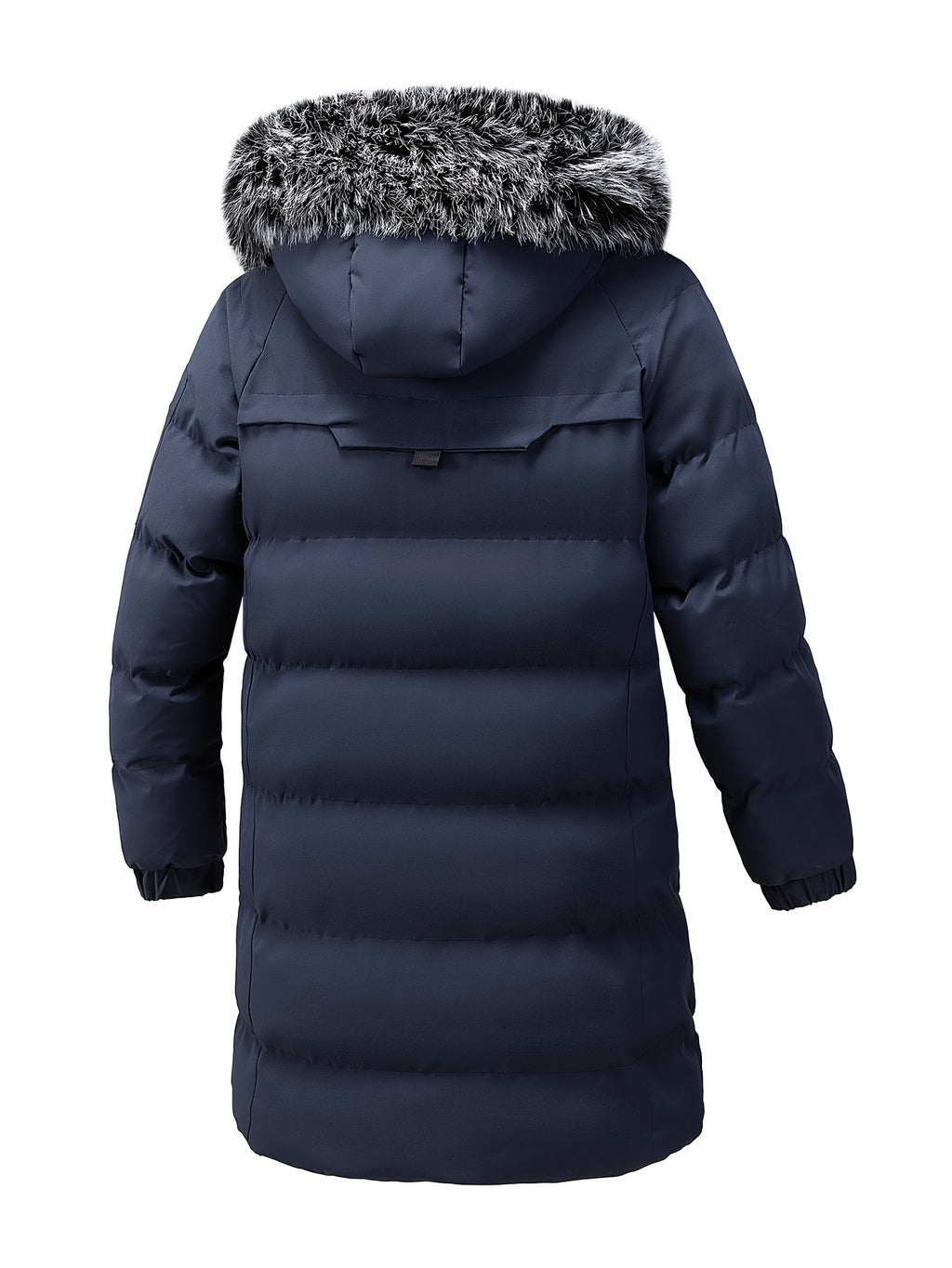 Manteau pour homme, à capuche, vert armée