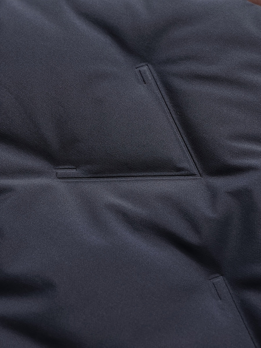 Veste matelassée, détail du vêtement