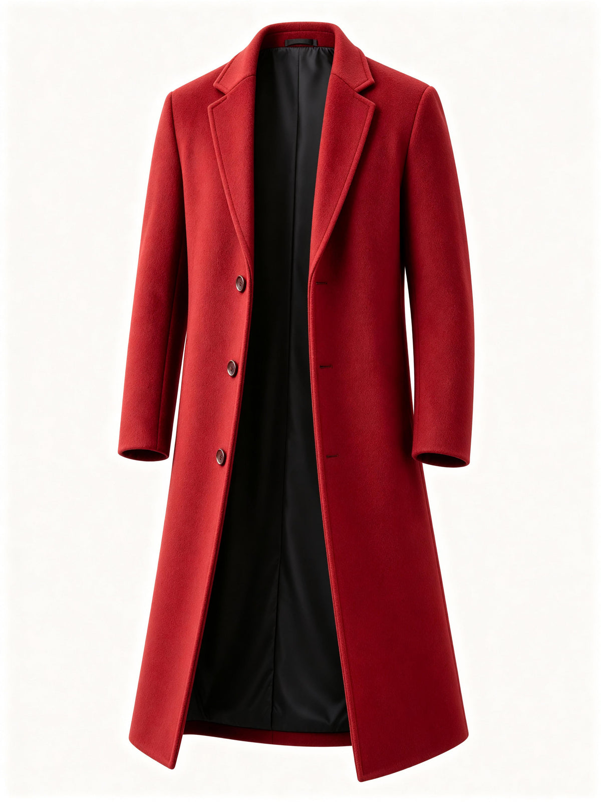 Trench pour homme, à revers, couleur marine