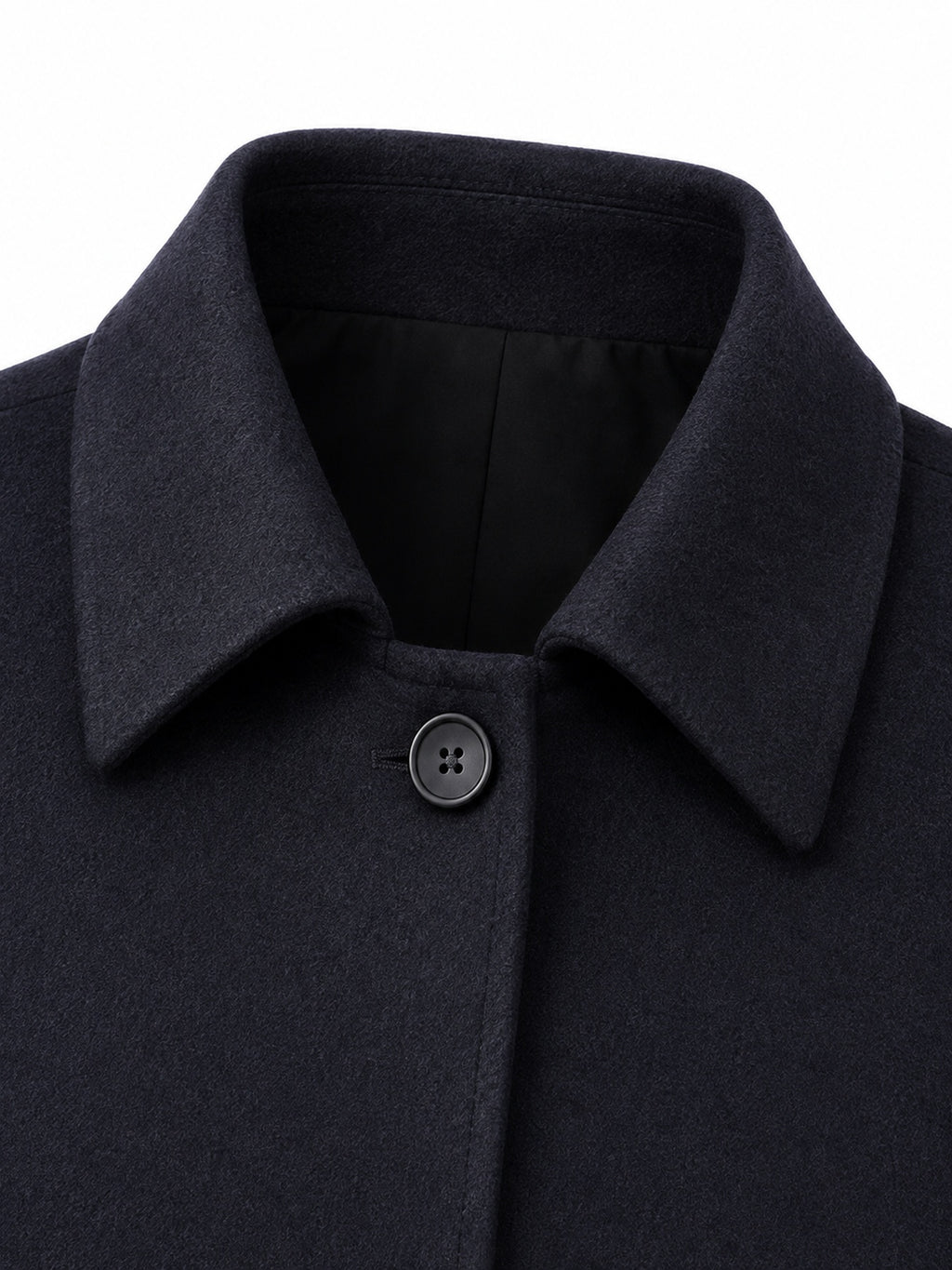 Trench pour homme, tweed, à revers