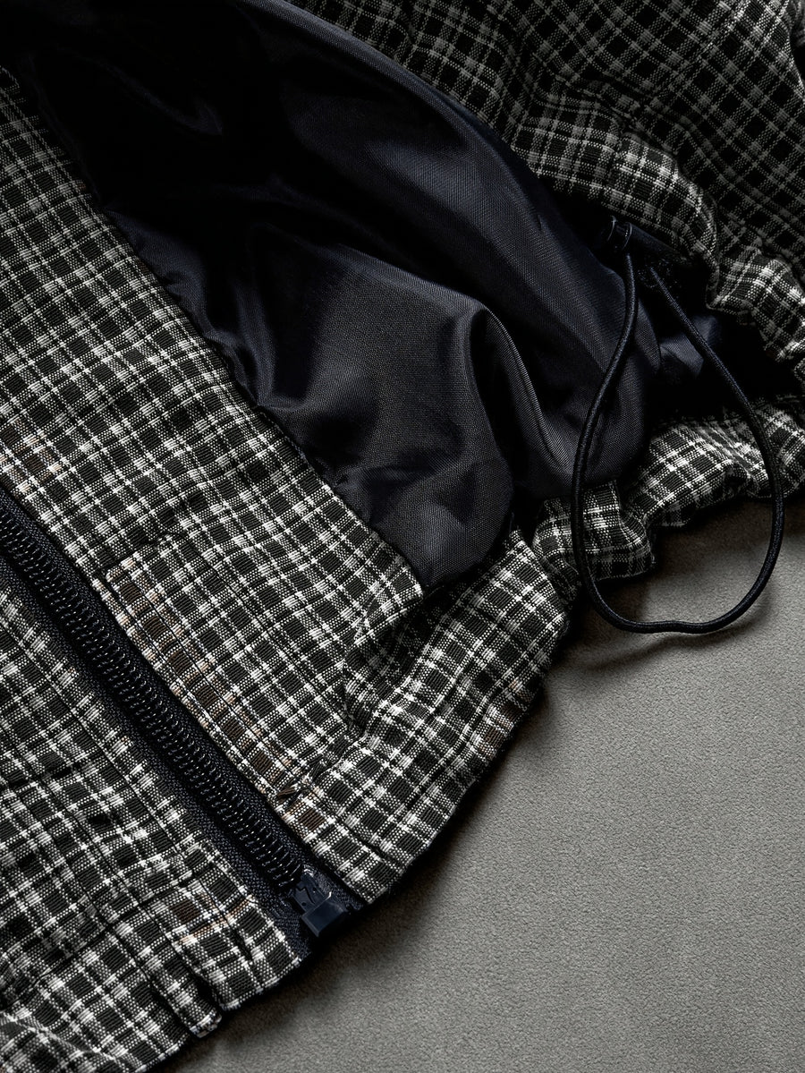 Veste, à capuche, bleu, détail du vêtement