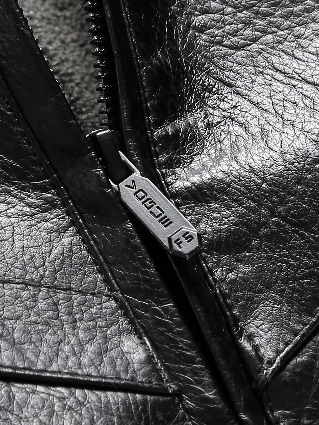 Veste en cuir PU, polaire, à revers, photo 23