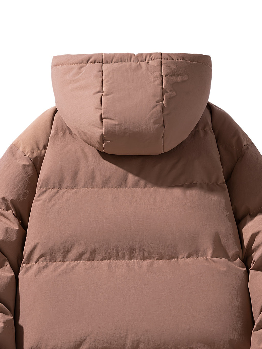 Veste pour homme, à capuche, couleur café