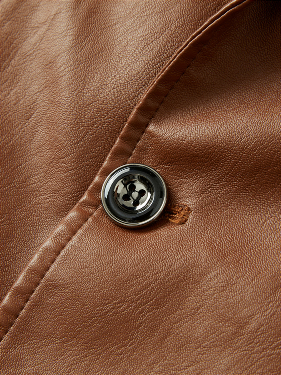 Veste, à revers, bourgogne, photo 15