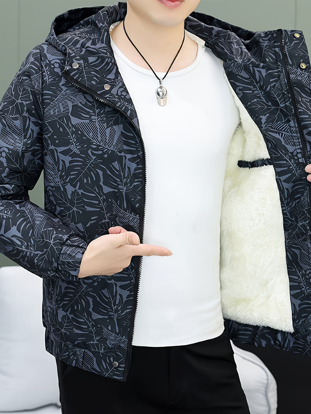 Veste pour homme, polaire