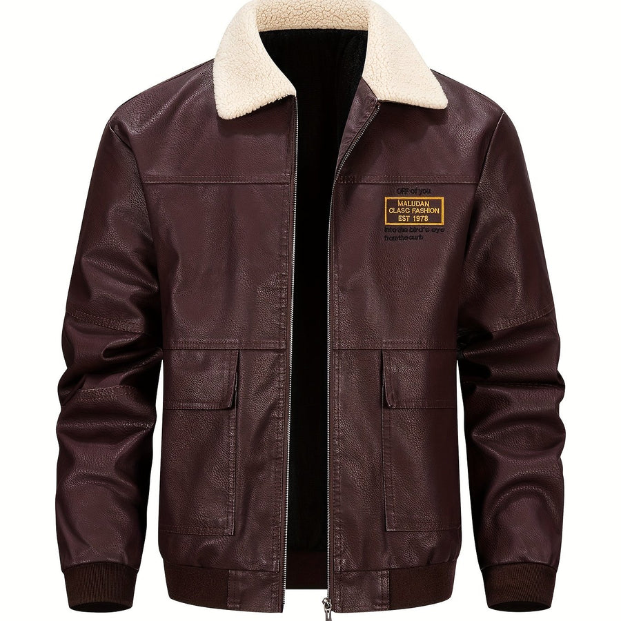 Veste, à revers, gingembre, coloris couleur café