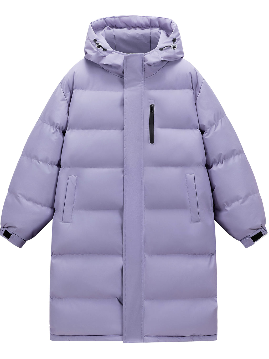 Manteau pour homme, à capuche, blanc ivoire