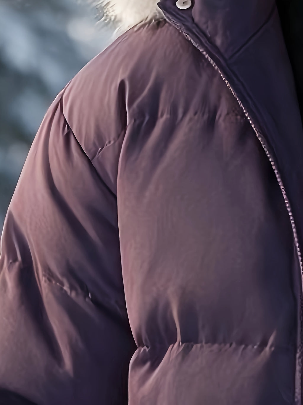 Veste pour homme, à capuche, violet