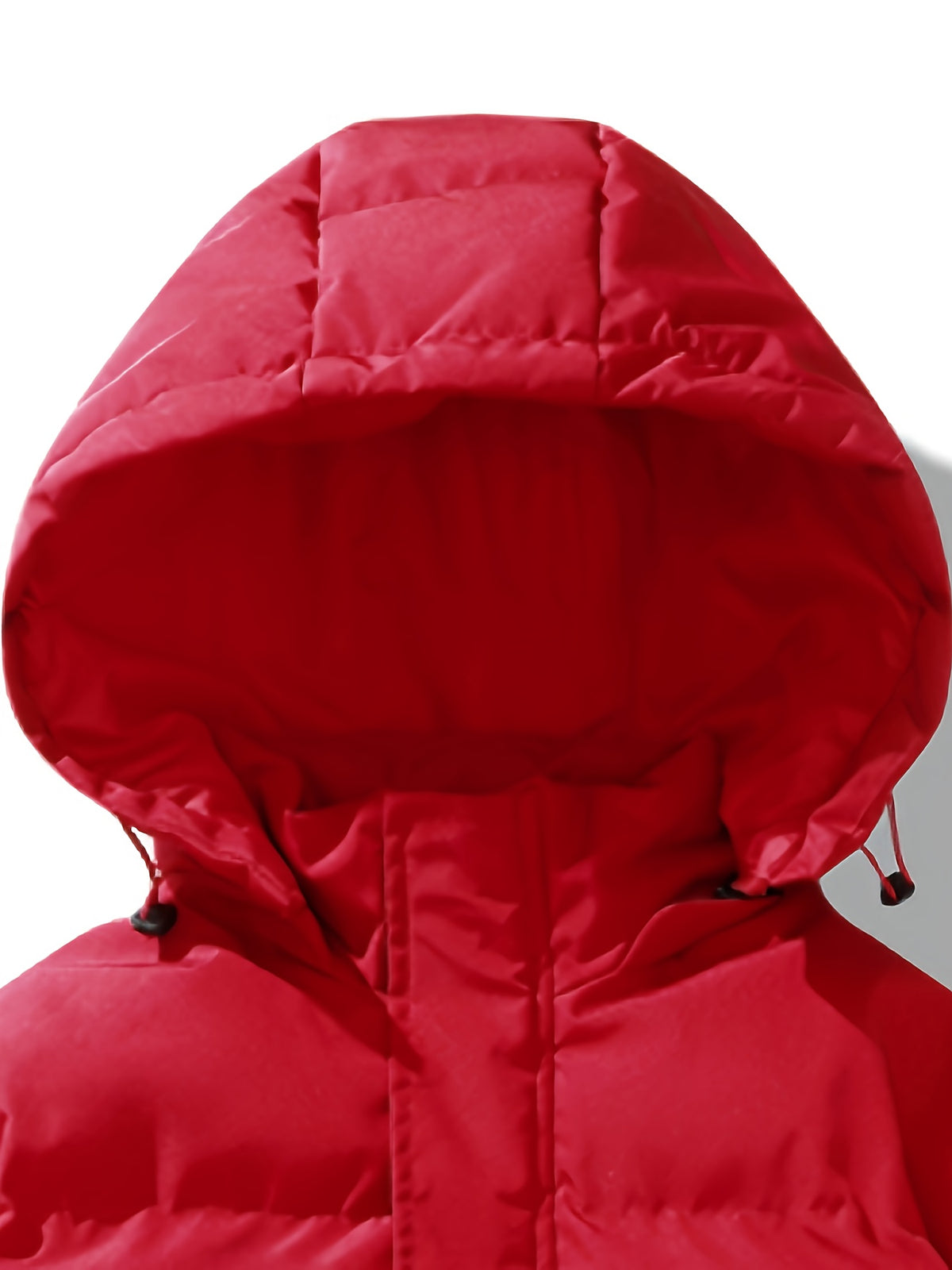 Manteau matelassé pour homme, grandes tailles, à capuche
