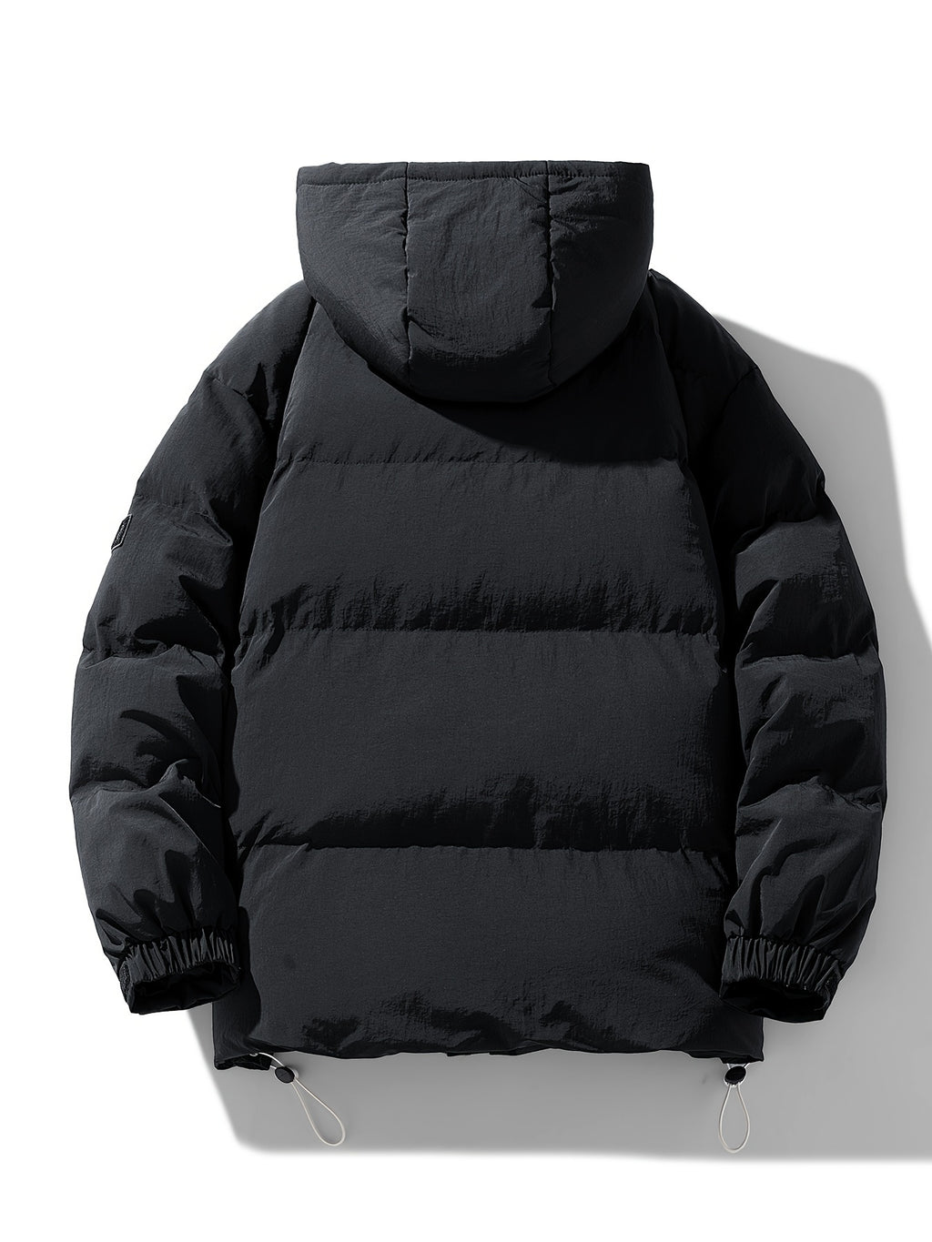Veste pour homme, à capuche, couleur café