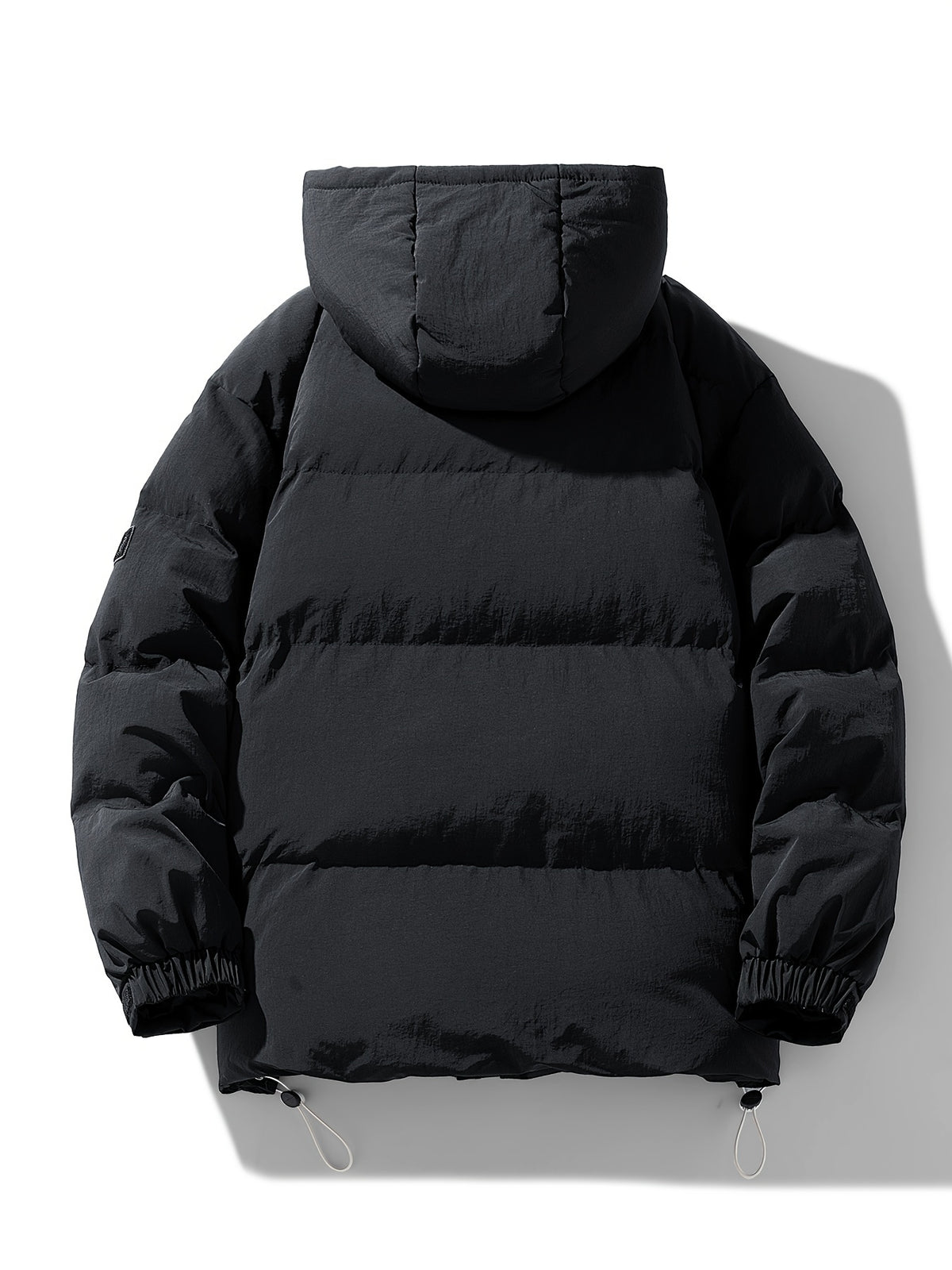 Veste pour homme, à capuche, couleur café