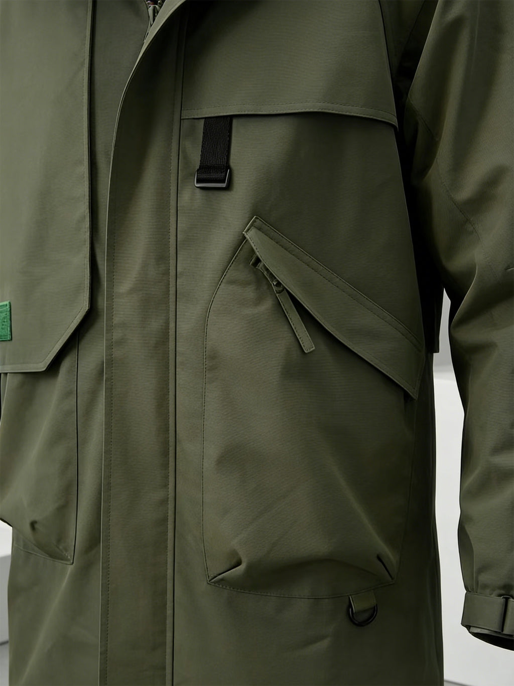 Veste pour homme, coupe-vent, à capuche, jaune