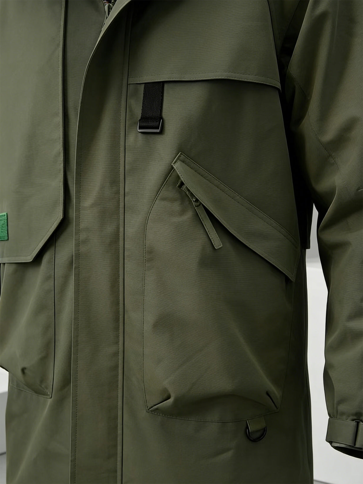 Veste pour homme, coupe-vent, à capuche, jaune