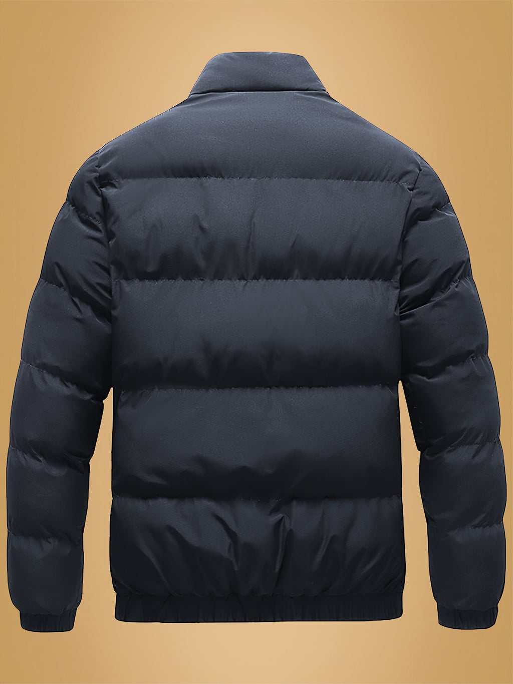Veste pour homme, à col montant, gris clair